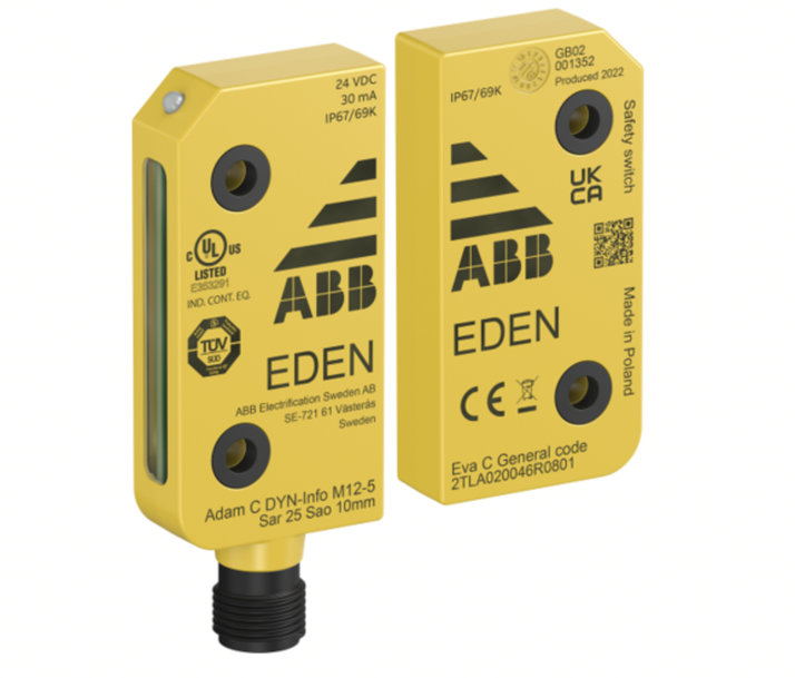 ABB: Der Eden C-Sicherheitssensor für besonders hohe Anforderungen im Food and Beverage-Bereich